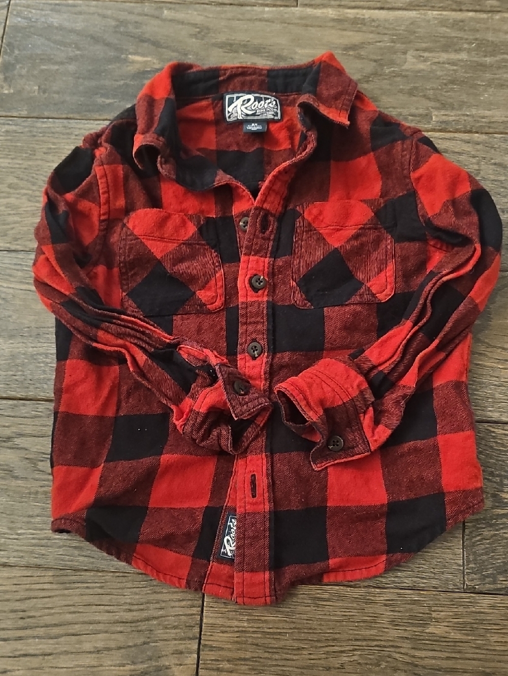 Roots Flannel Button Down